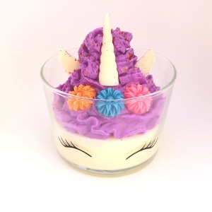 Vela Decorada COTTON CANDY