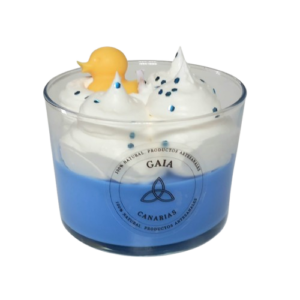 Vela Decorada BABY AZUL
