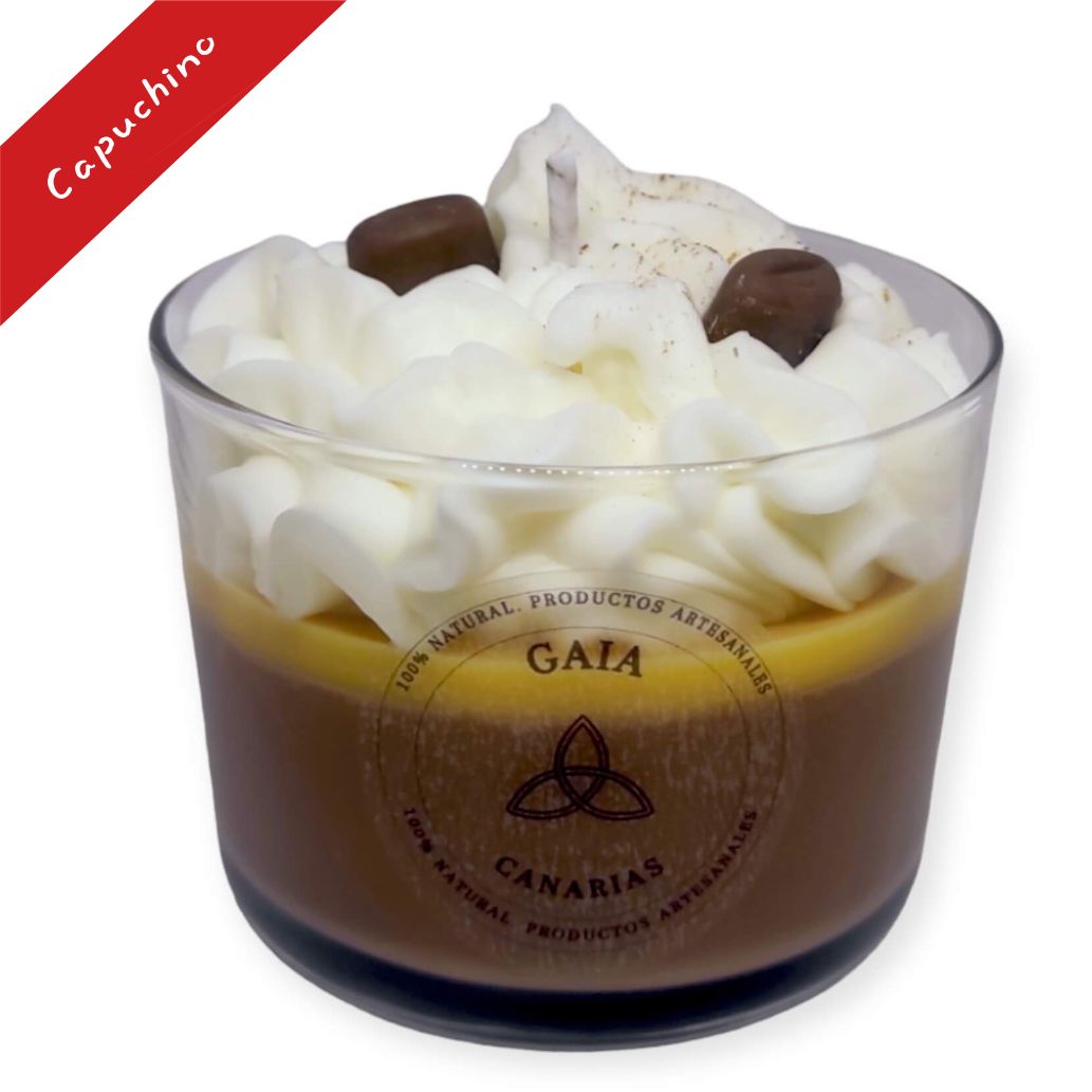 Capuchino etiqueta roja